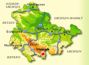 Lagekarte Steinach Lagekarte Steinach