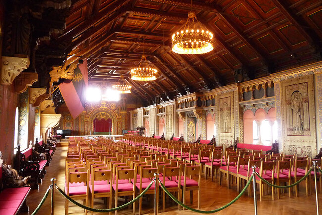 Festsaal des Palas Festsaal des Palas