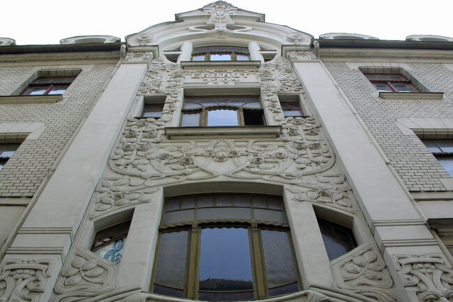 Straßenzug des Jugendstils Straßenzug des Jugendstils