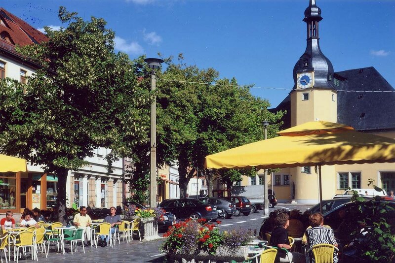Marktplatz in Apolda Marktplatz in Apolda
