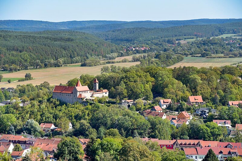 Die Niederburg in Kranichfeld Die Niederburg in Kranichfeld