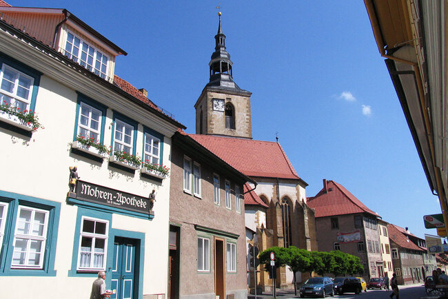 Die Stiftskirche zu Römhild Die Stiftskirche zu Römhild