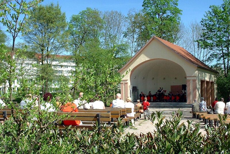 Musikmuschel im Kurpark Musikmuschel im Kurpark