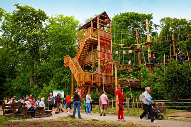 Hochseilgarten Hochseilgarten