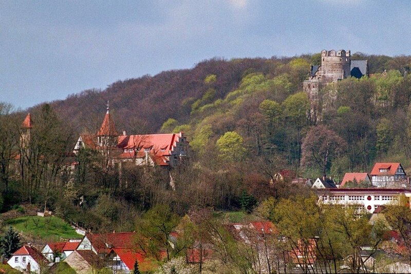Blick auf den Ort Kranichfeld Blick auf den Ort Kranichfeld