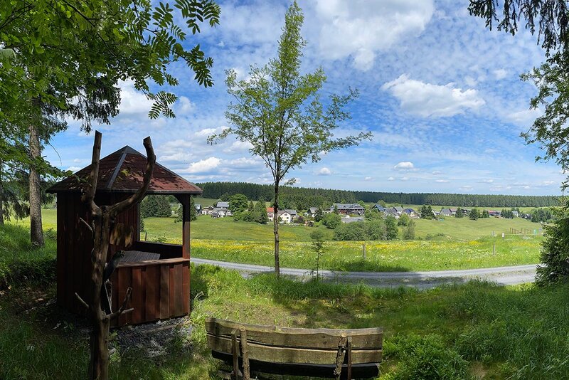 Landschaft bei Siegmundsburg Landschaft bei Siegmundsburg