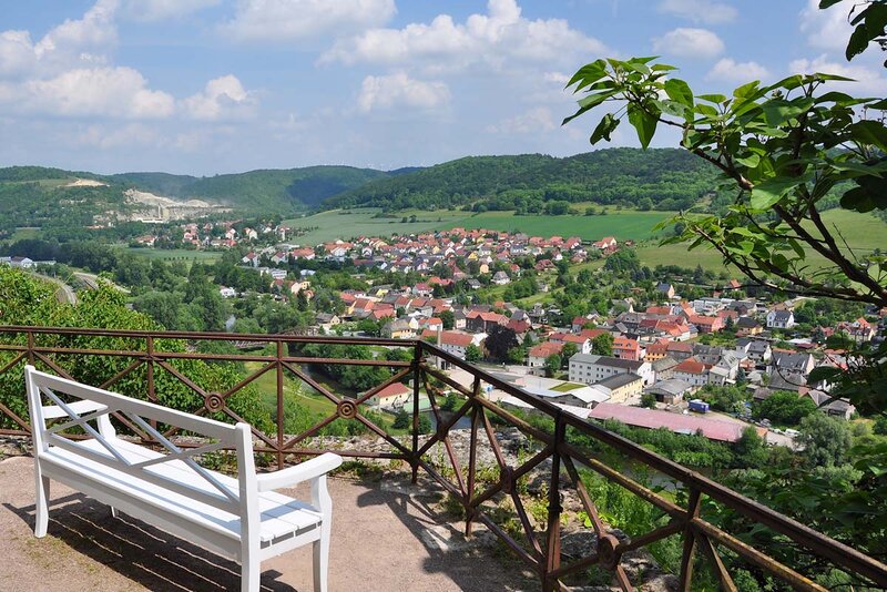 Blick auf Dornburg Blick auf Dornburg