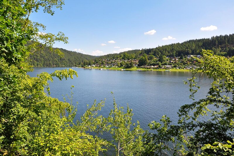 Idylle an der Hohenwartetalsperre Idylle an der Hohenwartetalsperre