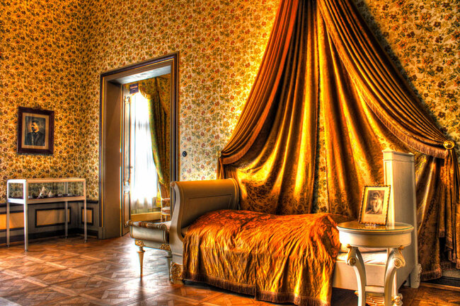 Schlafzimmer der Fürstin Ida Schlafzimmer der Fürstin Ida