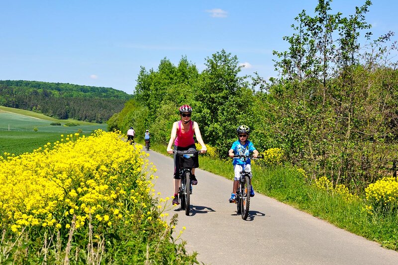Rad fahren auf dem Ilmtal-Radweg Rad fahren auf dem Ilmtal-Radweg