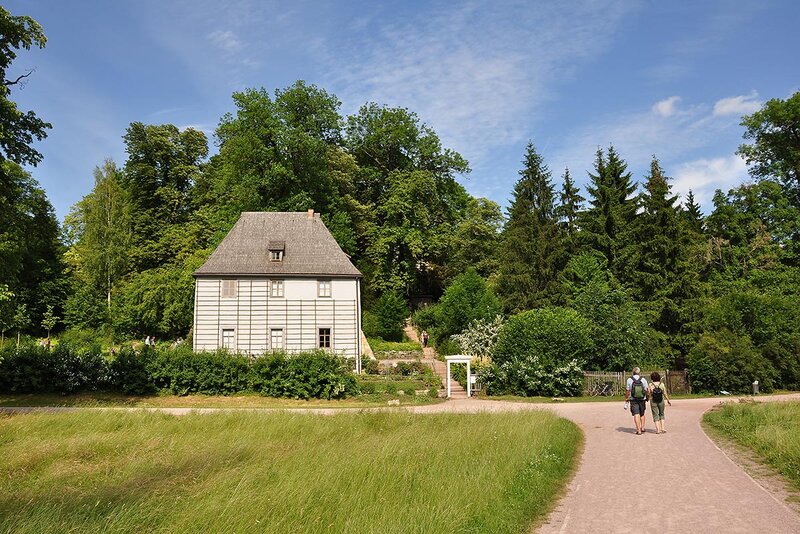 Goethes Gartenhaus im Ilmpark in Weimar Goethes Gartenhaus im Ilmpark in Weimar