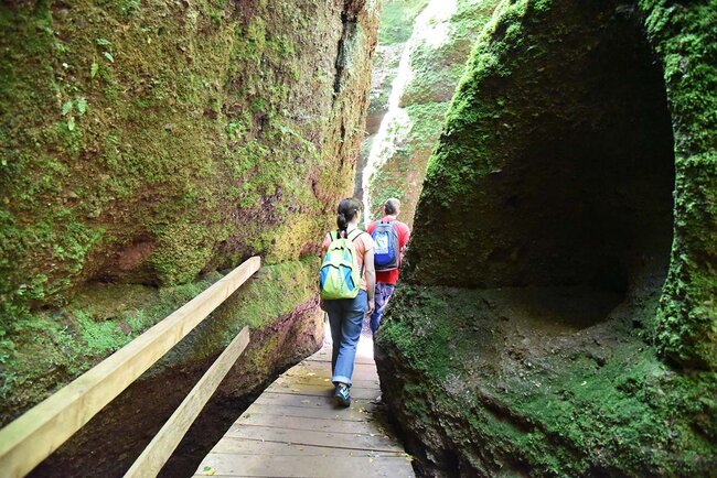 Wandern in der Drachenschlucht Wandern in der Drachenschlucht