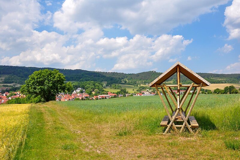 Blick auf Großkochberg Blick auf Großkochberg