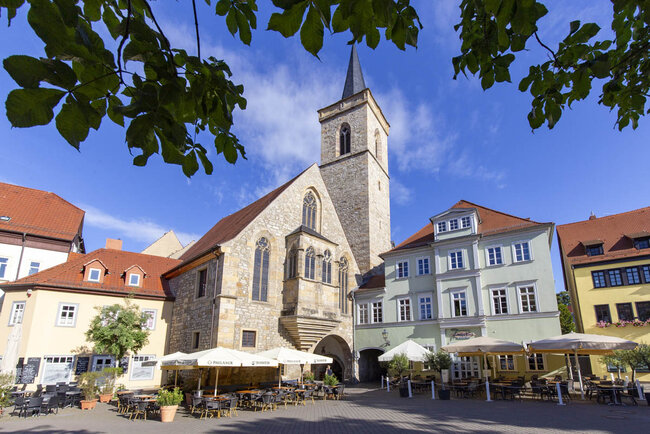 Wenigemarkt mit Ägidienkirche Wenigemarkt mit Ägidienkirche
