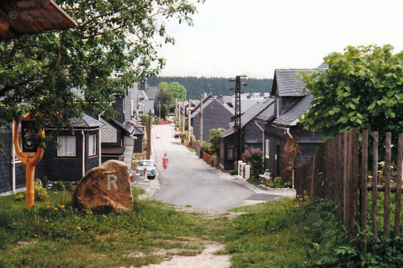 Rennsteig durch Brennersgrün Rennsteig durch Brennersgrün