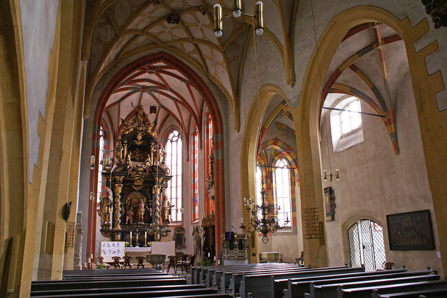Blick in die Kirche Blick in die Kirche