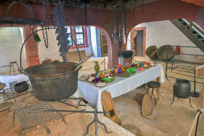 Schloss Wilhelmsburg - Herrenküche Schloss Wilhelmsburg - Herrenküche