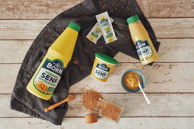 Born Senf Mittelscharf Born Senf Mittelscharf