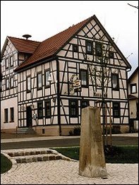 Das Rathaus von Kaltenwestheim