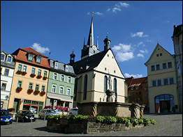 Die Stadtkirche Pößneck Die Stadtkirche Pößneck