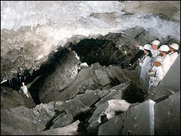in der Kristallgrotte in der Kristallgrotte