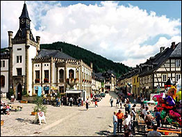 Marktplatz in Leutenberg Marktplatz in Leutenberg
