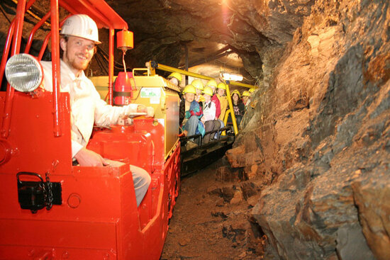 Grubenbahn im Rabensteiner Stollen