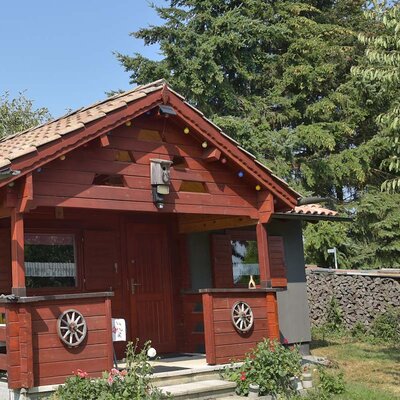 Heidihütte im Feriengarten Uhlmann Heidihütte im Feriengarten Uhlmann
