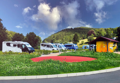 Caravanstellplatz im Schneidmühlengrund Caravanstellplatz im Schneidmühlengrund