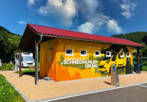 Caravanstellplatz im Schneidmühlengrund Caravanstellplatz im Schneidmühlengrund