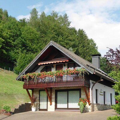 Ferienhaus Haus Sonnenschein, Sommeransicht Ferienhaus Haus Sonnenschein, Sommeransicht