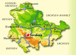 Lagekarte Geraberg Lagekarte Geraberg